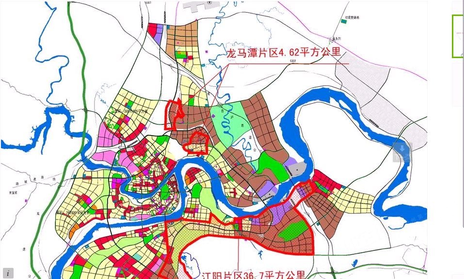 泸州高新区规划图